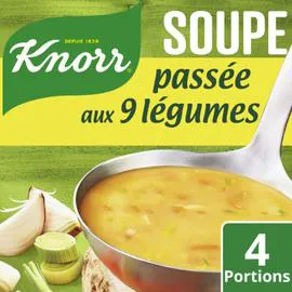 KNORR Soupe déshydratée passée aux 9 légumes 105g
