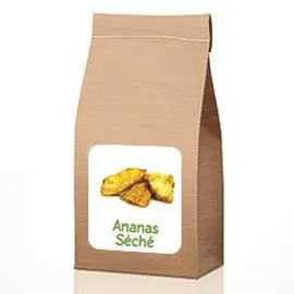 JUSTE BIO Ananas séchés BIO en vrac 100g