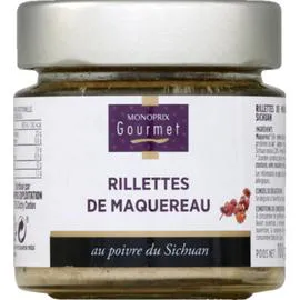 MONOPRIX GOURMET Rillettes de maquereau au poivre du Sichuan 100g
