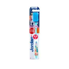 JORDAN Brosse à dents 6-9 ans, souple l'unité
