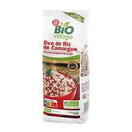 MARQUE REPÈRE, BIO VILLAGE Duo de riz Camargue Bio 500g