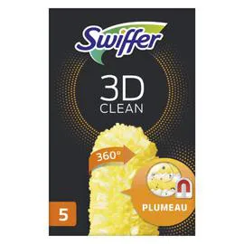 SWIFFER Recharges Plumeaux Attrape-Poussière Duster x5