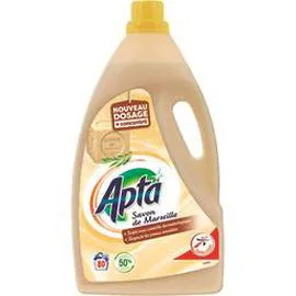 APTA Lessive Savon de Marseille x80 4l
