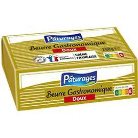 PÂTURAGES Beurre gastronomique doux 250g