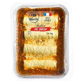CARREFOUR LE MARCHÉ Cannelonni de boeuf 750g