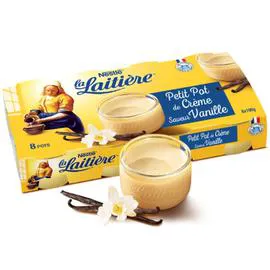 NESTLÉ, LA LAITIÈRE Crème dessert vanille 8x100g
