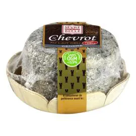 SÈVRE & BELLE Fromage chèvre cendré 200g