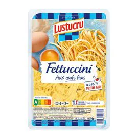 LUSTUCRU Pâtes Fraîches Fettucini 350g
