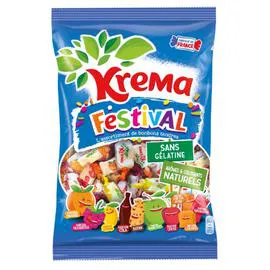 KREMA Bonbons Festival parfums assortis 360g