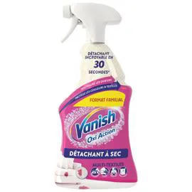 VANISH Détachant Textile Pisto À Sec 900ml