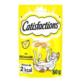 CATISFACTIONS Friandise pour chat au fromage 60g