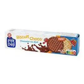 MARQUE REPÈRE, P'TIT DÉLI Biscuits ronds Chocolat lait 200g