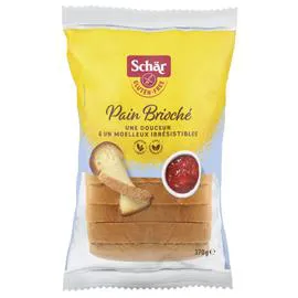 SCHÄR Pain brioché s/gluten 370g