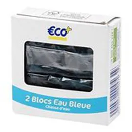 ECO+ Blocs WC Eau bleue x2