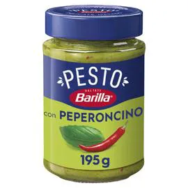 BARILLA Sauce pesto basilic & piment 195g