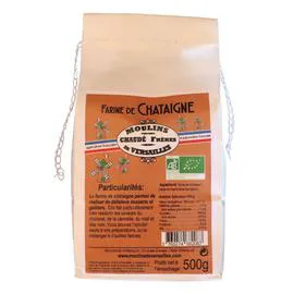 MOULINS DE VERSAILLES Farine de Châtaigne Bio 500g