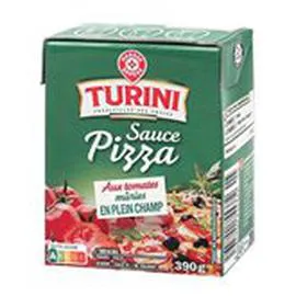MARQUE REPÈRE, TURINI Sauce pizza Origan 390g