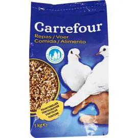 CARREFOUR Repas pour tourterelles 1kg