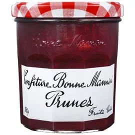 BONNE MAMAN Confiture Prunes bocal 370g
