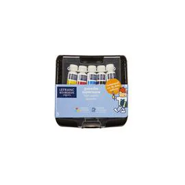 LEFRANC BOURGEOIS Lefranc & Bourgeois  Tubes Gouaches Couleurs Primaires 5x10ml