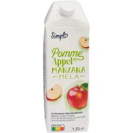CARREFOUR SIMPL Jus de pomme 1,5l