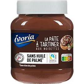 IVORIA Pâte à tartiner aux noisettes 400g