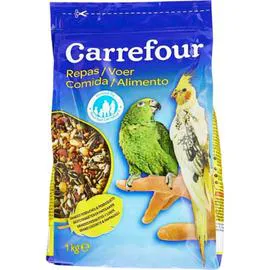 CARREFOUR Repas pour grandes perruches 1kg