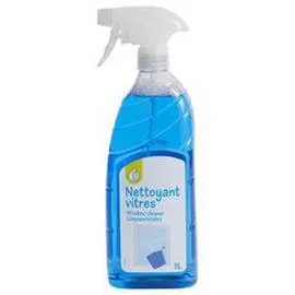 AUCHAN ESSENTIEL Spray nettoyant vitres 1l