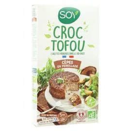 SOY Croc Tofu Cèpes en Persillade Bio 200g