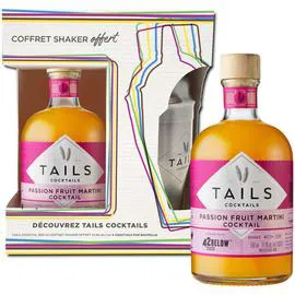 TAILS Tails Cocktail Passion Fruit Le coffret avec shaker 50cl
