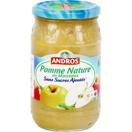 ANDROS Dessert fruitier Pomme, morceaux 695g