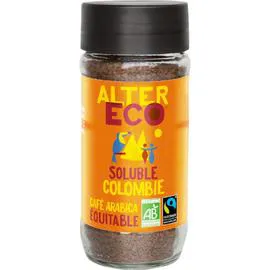 ALTER ECO Café soluble bio pur arabica 100g
