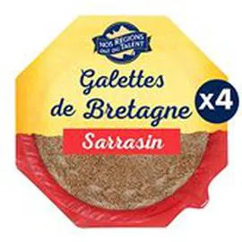 NOS RÉGIONS ONT DU TALENT Galettes sarrasin de Bretagne 230g