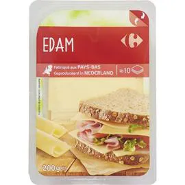 CARREFOUR Fromage en Tranches Edam 200g