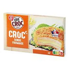 MARQUE REPÈRE, CÔTÉ CROC Croc's jambon Dinde x2 2x100g