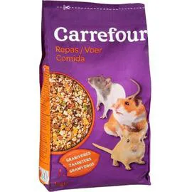 CARREFOUR Repas pour petits rongeurs 1kg