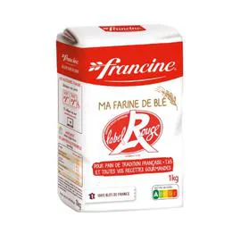 FRANCINE Farine de blé T65 Label Rouge 1kg