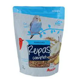 AUCHAN Graines pour perruches 800g
