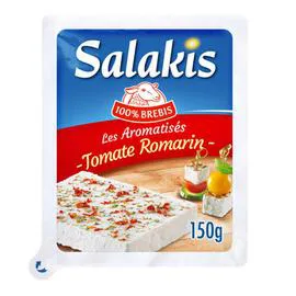SALAKIS SalakisTranches Fromage Lait de Brebis Pasteurisé Tomate Romarin 150g