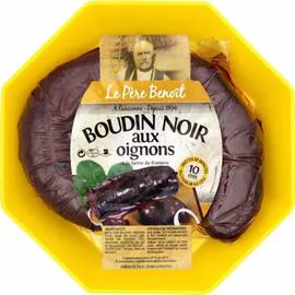LE PERE BENOIT Boudins noirs aux oignons 600g