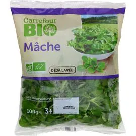 CARREFOUR BIO Salade mâche Bio 100g