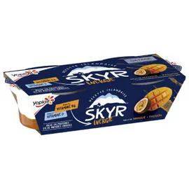YOPLAIT, SKYR Yaourt 0% fruits exotiques énergie 2x140g