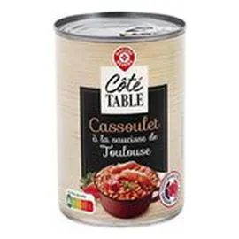 MARQUE REPÈRE, CÔTÉ TABLE Cassoulet Toulousain 420g