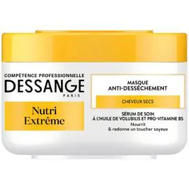 DESSANGE Masque Cheveux Nutri-Extrême Anti-déssèchement Cheveux Secs 250ml