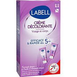 LABELL Crème décolorante visage et corps 100ml