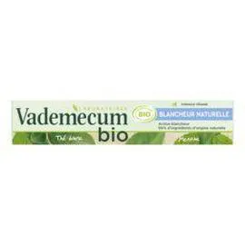VADEMECUM Dentifrice Blancheur Thé blanc bio - Menthe 75ml