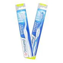 MARQUE REPÈRE, DENTAMYL Brosse à dents pro Souple, bleu l'unité