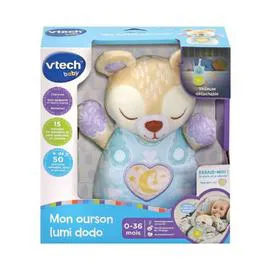 Peluche Mon ourson Lumi dodo (l'unité)