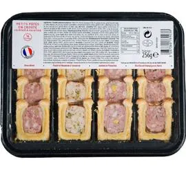 MAISON BOLARD Mini pâtés en croûtes 4 recettes 256g