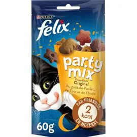 PURINA, FELIX Friandises chats Félix Original Party mix 60g